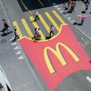 Ejemplo de street marketing